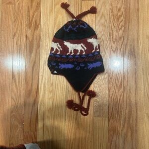 L.L. Bean Peruvian-style knit hat